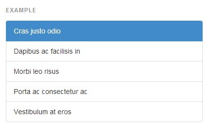 jQuery listgroup.js